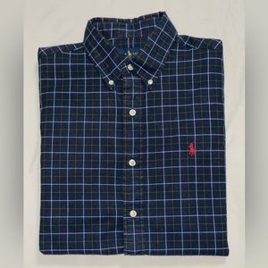 Blue Ralph Lauren button down (Medium)
